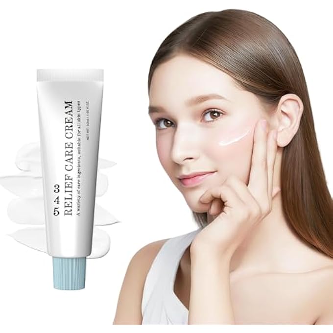 Getaria 345 RELIEF CREAM, ANTI-OXIDATION CREAM, SOOTHING FACE MOISTURISER, SKIN BARRIER REPAIR,TO SOLVE SKIN DEFECTS AND MOISTURIZE - Image 1